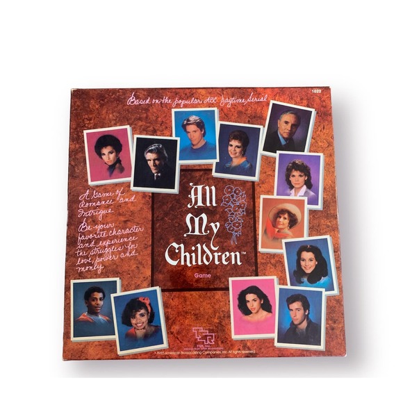 1985 All My Children Vintage Board Game of Romance & Intrigue by TSR Complete - Picture 1 of 13
